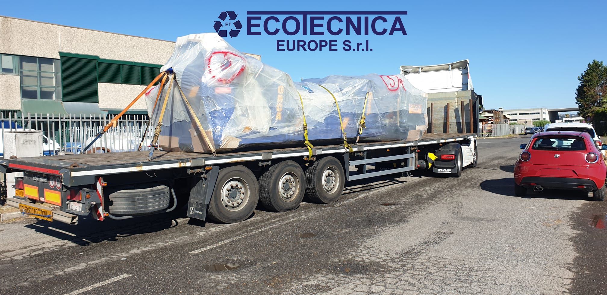 New equipment departing !