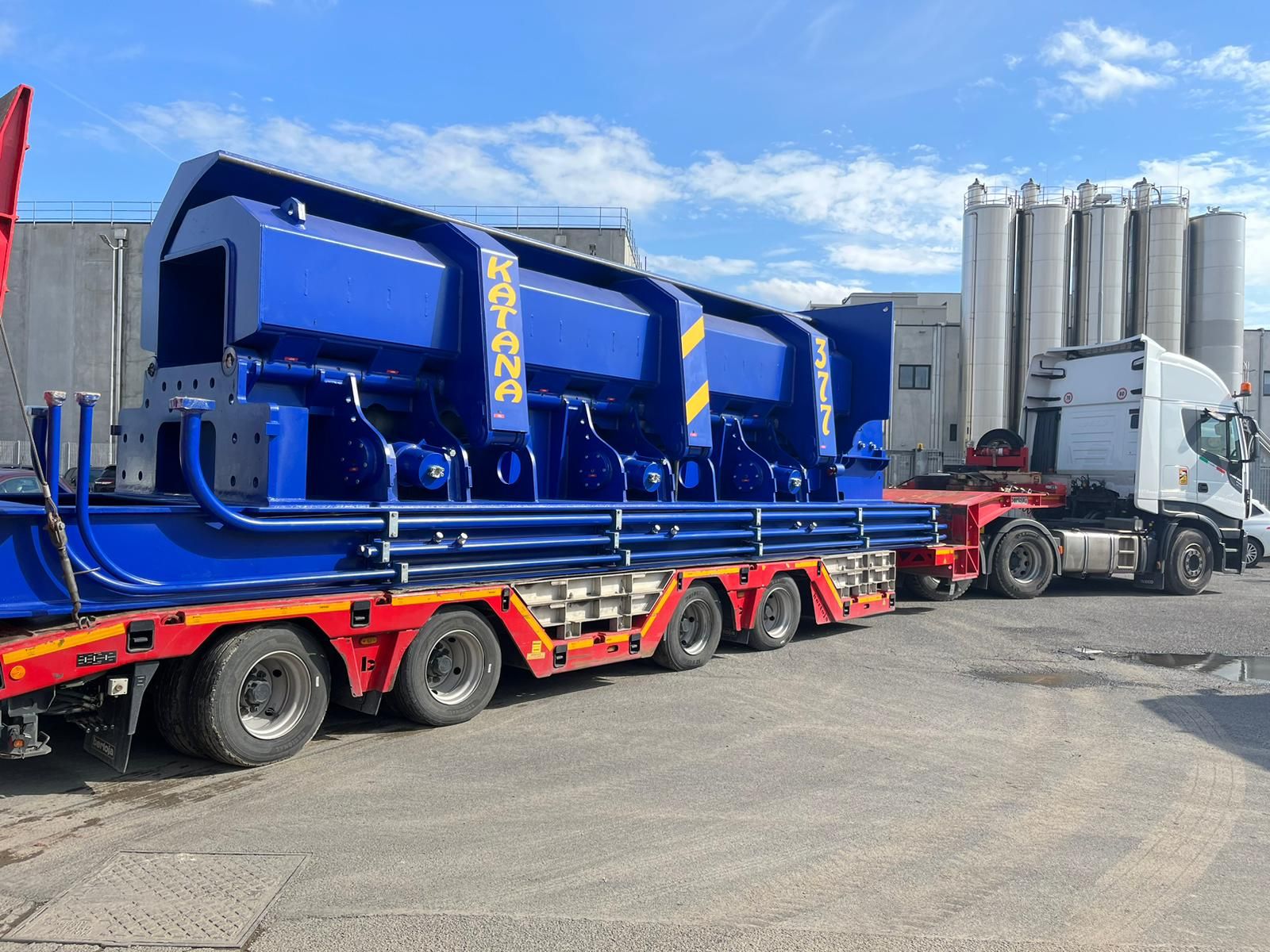 New unit departing towards Nothern Italy